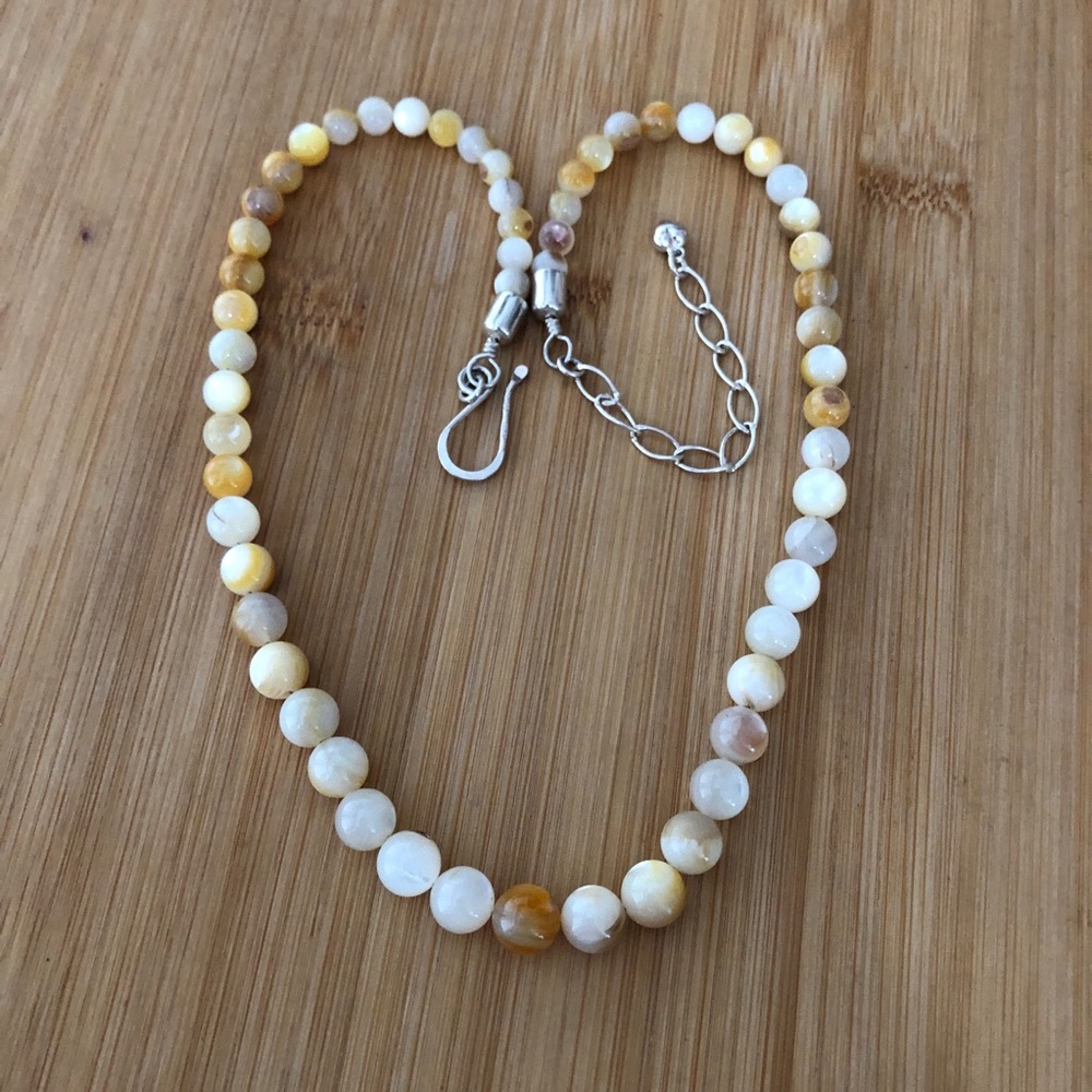$64  Jay King Estate Necklace  Natural Genuine Stones  Marked DRT 925 CHINA - Picture 4 of 5